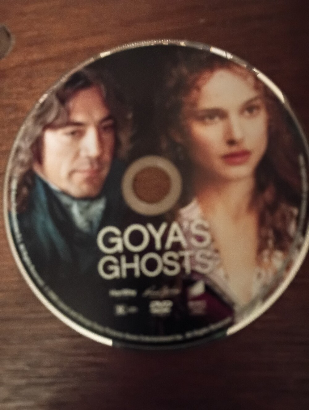 Goyas Ghost Dvd 2006 Movie Javier Bardem Natalie Portman Stella Skarsgard